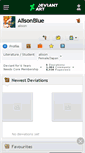 Mobile Screenshot of alisonblue.deviantart.com
