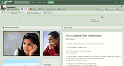 Desktop Screenshot of 0paradox.deviantart.com