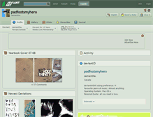 Tablet Screenshot of padfootsmyhero.deviantart.com