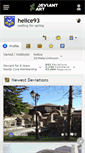 Mobile Screenshot of helice93.deviantart.com