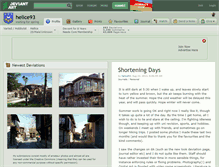 Tablet Screenshot of helice93.deviantart.com