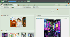 Desktop Screenshot of jackyll-kurodo.deviantart.com