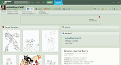 Desktop Screenshot of animedisneyfan23.deviantart.com