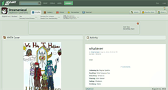 Desktop Screenshot of dreamaniacal.deviantart.com