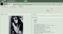 Desktop Screenshot of megagan.deviantart.com