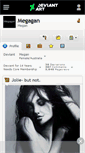 Mobile Screenshot of megagan.deviantart.com