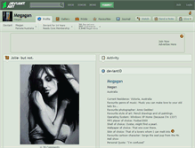 Tablet Screenshot of megagan.deviantart.com