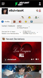 Mobile Screenshot of ebulwiasek.deviantart.com