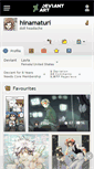 Mobile Screenshot of hinamaturi.deviantart.com