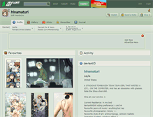 Tablet Screenshot of hinamaturi.deviantart.com