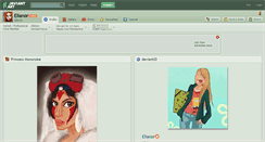 Desktop Screenshot of elianor.deviantart.com