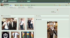 Desktop Screenshot of emmalyn.deviantart.com