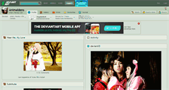 Desktop Screenshot of animaidens.deviantart.com