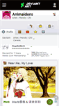 Mobile Screenshot of animaidens.deviantart.com