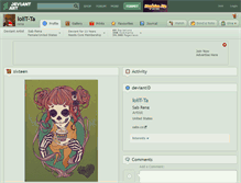 Tablet Screenshot of lolit-ta.deviantart.com