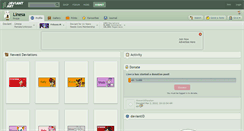 Desktop Screenshot of linesa.deviantart.com
