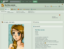 Tablet Screenshot of libs-likes-naruto.deviantart.com