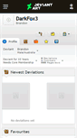 Mobile Screenshot of darkfox3.deviantart.com