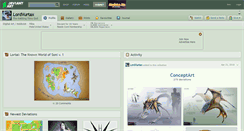 Desktop Screenshot of lordvurtax.deviantart.com