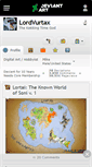 Mobile Screenshot of lordvurtax.deviantart.com