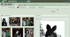 Desktop Screenshot of chippy-lightgaia.deviantart.com