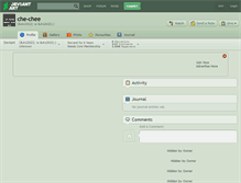 Tablet Screenshot of che-chee.deviantart.com