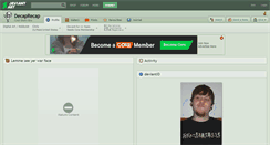 Desktop Screenshot of decaprecap.deviantart.com