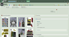 Desktop Screenshot of nozen.deviantart.com