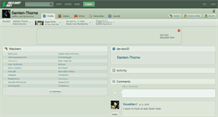 Desktop Screenshot of damien-thorne.deviantart.com