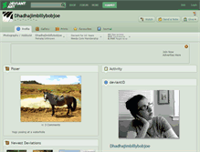 Tablet Screenshot of dhadhajimbillybobjoe.deviantart.com