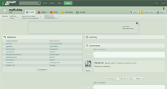 Desktop Screenshot of moffwhite.deviantart.com