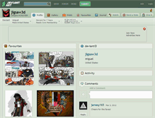 Tablet Screenshot of jigsaw3d.deviantart.com