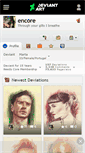 Mobile Screenshot of encore.deviantart.com
