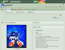 Tablet Screenshot of henshin-00.deviantart.com