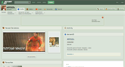 Desktop Screenshot of mf95gfx.deviantart.com
