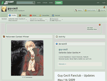 Tablet Screenshot of guy-cecil.deviantart.com