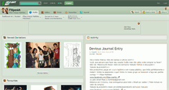Desktop Screenshot of filipeam.deviantart.com