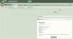 Desktop Screenshot of mistpower101.deviantart.com
