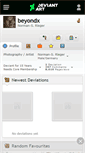 Mobile Screenshot of beyondx.deviantart.com