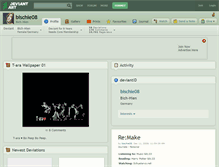 Tablet Screenshot of bischie08.deviantart.com
