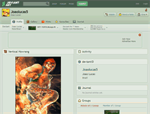 Tablet Screenshot of joaolucas5.deviantart.com