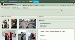 Desktop Screenshot of animeexpofans2010.deviantart.com