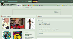 Desktop Screenshot of lovin-the-young-ones.deviantart.com