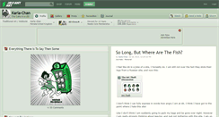 Desktop Screenshot of karla-chan.deviantart.com