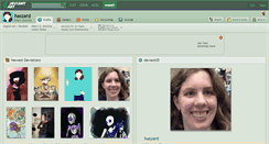 Desktop Screenshot of haszard.deviantart.com