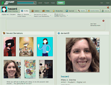 Tablet Screenshot of haszard.deviantart.com