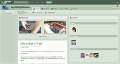 Desktop Screenshot of gentlegiantsgroup.deviantart.com