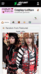 Mobile Screenshot of cosplay-lolita.deviantart.com