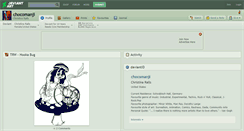 Desktop Screenshot of chocomanji.deviantart.com