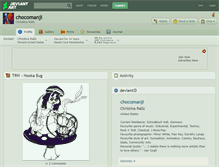 Tablet Screenshot of chocomanji.deviantart.com